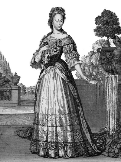 Retrato de María Josefa de Austria de Christoph Weigel