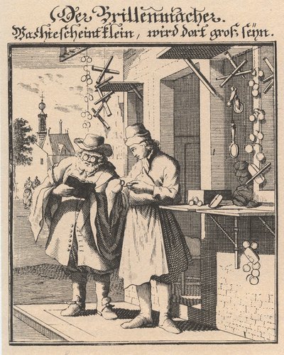 Fabricante de Espectáculos de Abbildung der gemein-nützlichen Haupt-Stände de Christoph Weigel the Elder