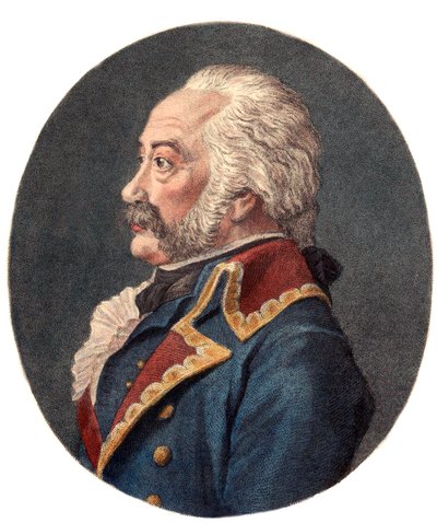 Retrato de Adam Philippe, Conde de Custine (1740 - 1793), general francés de Christophe Guerin