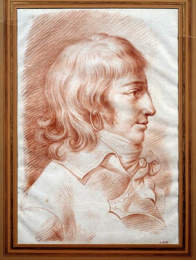 Retrato de Louis de Saint Just de Christophe Guerin
