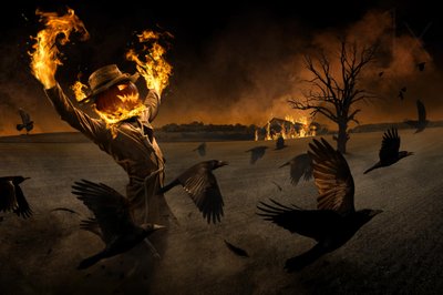 El infierno de los espantapájaros de Halloween de Christophe Kiciak