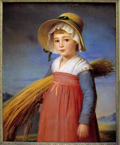 La pequeña espigadora de Christophe Thomas Degeorge