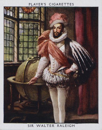 Sir Walter Raleigh de Christopher (after) Clark