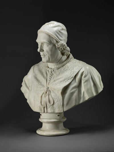 Papa Clemente XIV (1705-74) c.1772-76 de Christopher (attr.to) Hewetson