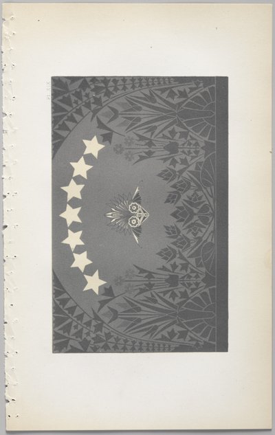 El arte del diseño decorativo: con un apéndice, dando las horas del día en que las flores se abren, publicado por Day & Son, Londres, 1862 de Christopher Dresser
