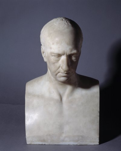 Busto que representa al pintor escocés Gavin Hamilton (1723-1798) de Christopher Hewetson