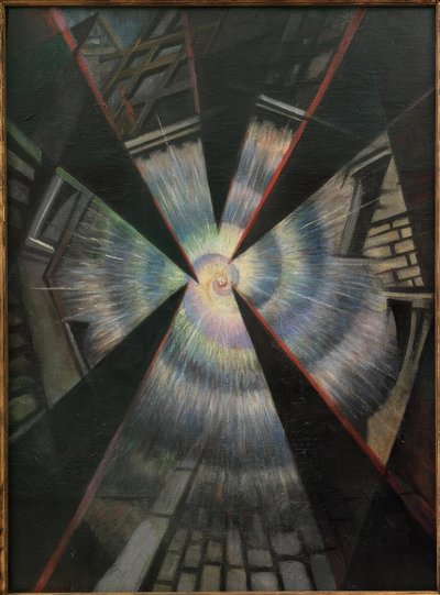 Un proyectil explotando de Christopher Richard Wynne Nevinson