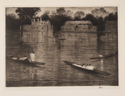 Domingo por la noche de Christopher Richard Wynne Nevinson