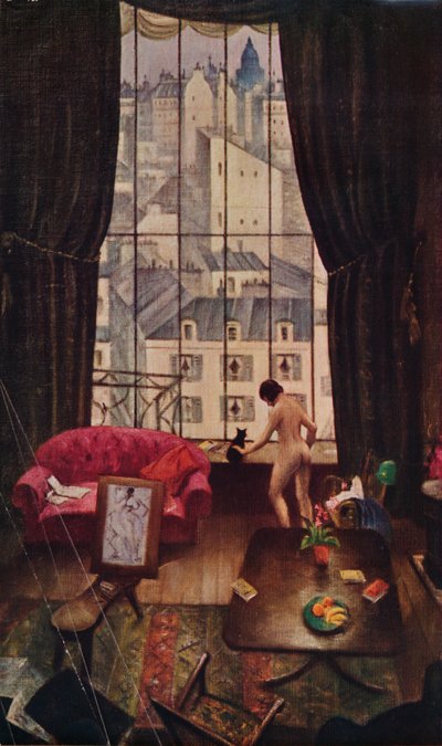 Un Estudio en Montparnasse de Christopher Richard Wynne Nevinson