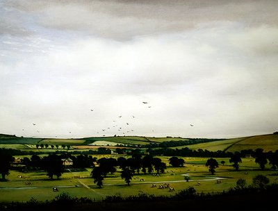 Un paisaje inglés de Christopher Richard Wynne Nevinson