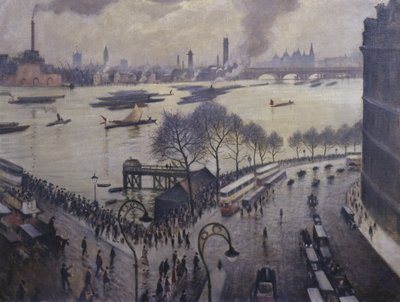 Puente de Blackfriars, Londres de Christopher Richard Wynne Nevinson