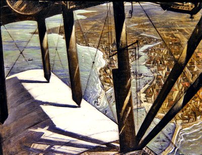 Desde un avión de París de Christopher Richard Wynne Nevinson