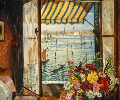 Desde una ventana veneciana, 1934 de Christopher Richard Wynne Nevinson