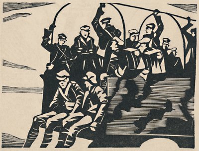 Saltadores de camiones, 1919 de Christopher Richard Wynne Nevinson
