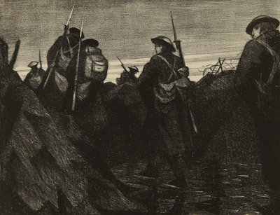 Relieves al amanecer de Christopher Richard Wynne Nevinson