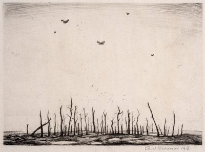 Ese maldito bosque, 1918 de Christopher Richard Wynne Nevinson