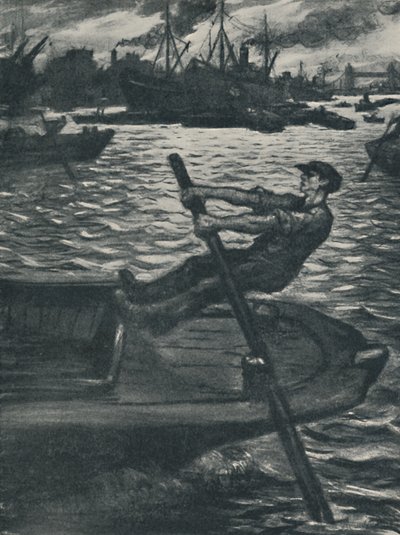 El barquero, 1920 de Christopher Richard Wynne Nevinson