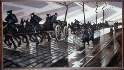 El Camino a Ypres de Christopher Richard Wynne Nevinson