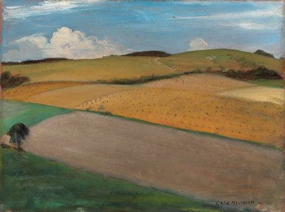 El Trundle en Goodwood, años 1930 de Christopher Richard Wynne Nevinson