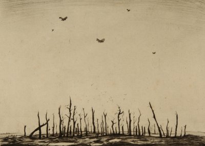 El bosque maldito de Christopher Richard Wynne Nevinson