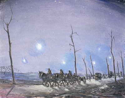Luces Verey, 1918 de Christopher Richard Wynne Nevinson