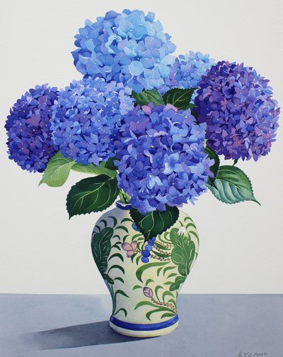 Hortensias azules de Christopher Ryland