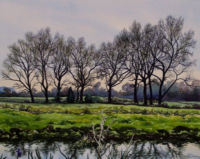 Árboles de invierno de Christopher Ryland
