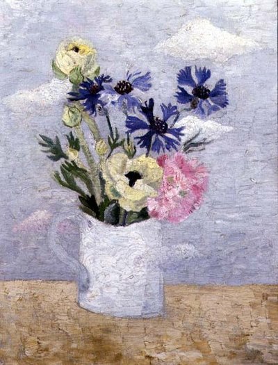 Flores en una taza blanca de Christopher Wood