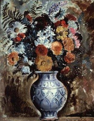Flores en una maceta de Christopher Wood