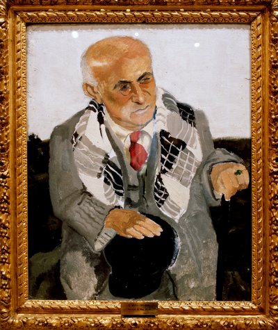 Retrato del poeta francés Max Jacob (1876-1944) de Christopher Wood