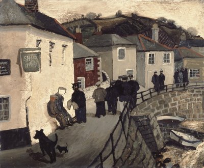 Ship Inn, Mousehole de Christopher Wood