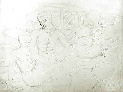 Los bañistas de Christopher Wood