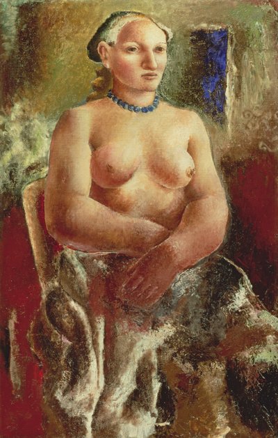 El collar azul, 1926 de Christopher Wood
