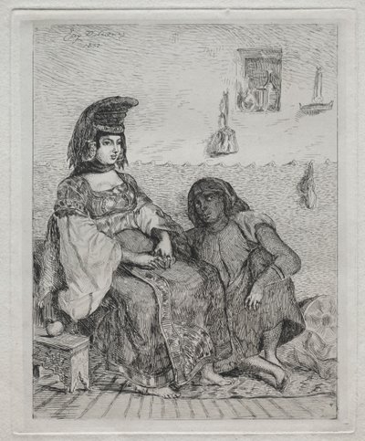 A Jewish Woman of Algiers de Chöying Dorjé, the Tenth Black Hat Karmapa (Tibetan