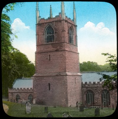 Iglesia de Bodmin, Cornwall, finales del siglo XIX o principios del siglo XX de Church Army Lantern Department