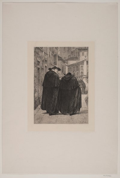 Dos sacerdotes romanos de Cilius Johannes Konrad Andersen