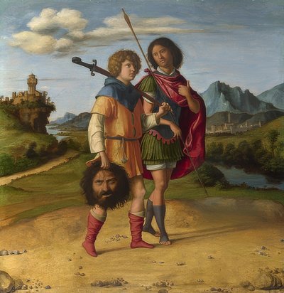 David y Jonatán (?) de Cima da Conegliano