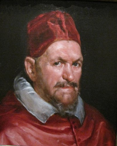 Retrato de Inocencio X de Circle of Diego Velázquez