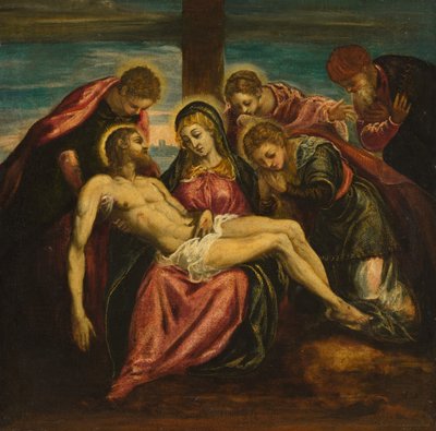 Lamentación de Circle of Jacopo Tintoretto