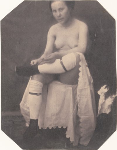 [Desnudo femenino] de Circle of Louis Adolphe Humbert de
