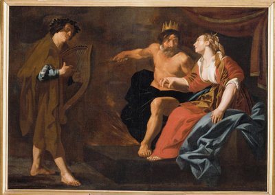 Orfeo, Plutón y Proserpina de Claes Cornelisz. Moeyaert