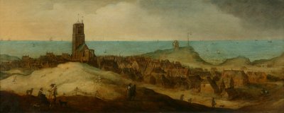 Egmond ann Zee (óleo sobre tabla) de Claes Jacobsz. van der Heck