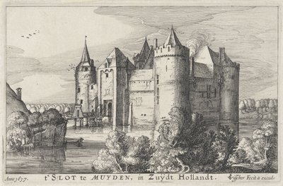 Vista del Muiderslot
t