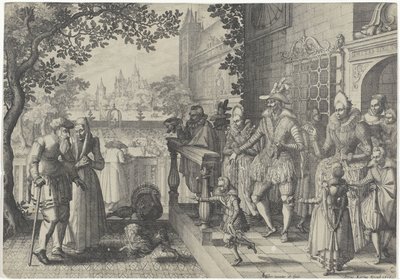 Niños ricos, padres pobres de Claes Jansz. Visscher (II)