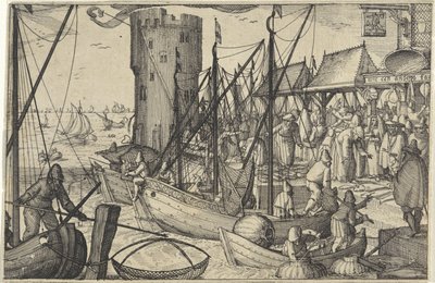 El mercado del pescado de Claes Jansz. Visscher (II)