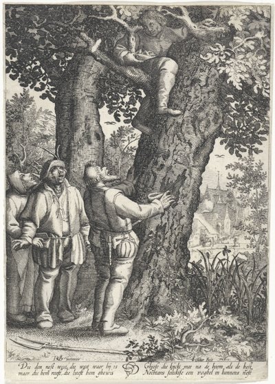 Birdcatcher de Claes Jansz. Visscher (II)