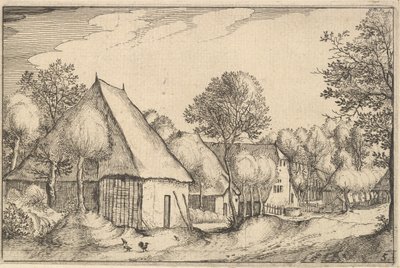 Granja, lámina 5 de Regiunculae et Villae Aliquot Ducatus Brabantiae de Claes Jansz Visscher