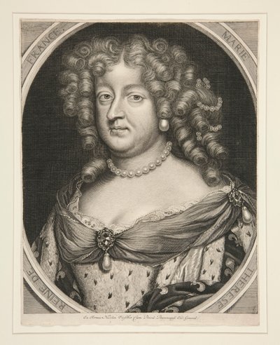 María Teresa, reina de Francia de Claes Jansz. Visscher