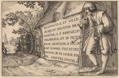 Página de título de Claes Jansz Visscher after Johannes van Doetechum, the Elder after Lucas