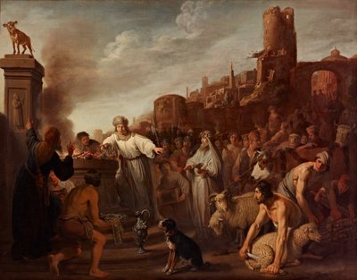 Sacrificio de Jeroboam de Claes Moeyaert